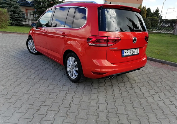 Volkswagen Touran cena 79000 przebieg: 117188, rok produkcji 2017 z Radom małe 232